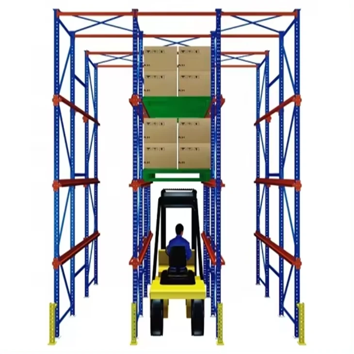Kör i Rack Warehouse Storage